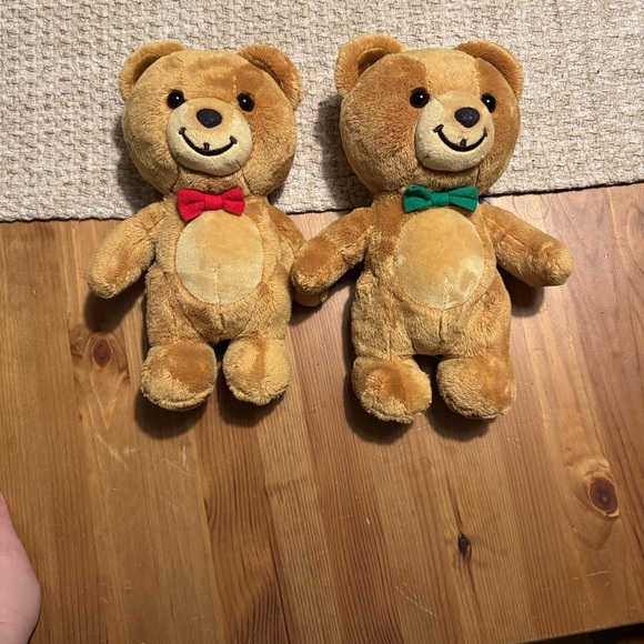 Vintage Gund Brown Kraft Peanut Butter Teddy Bears - Picture 2 of 4